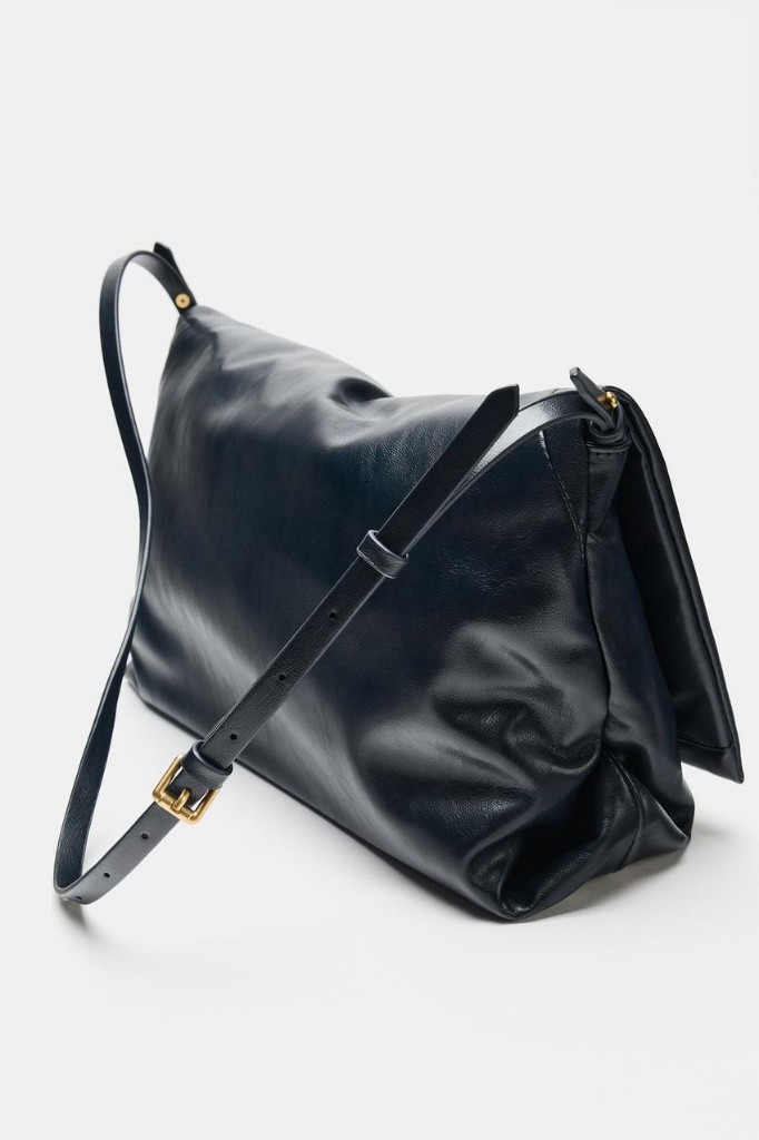 Slouchy Navy Bag